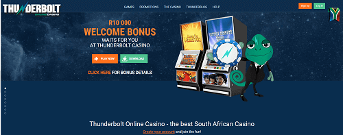 Casino Reviews SA - Thunderbolt Casino