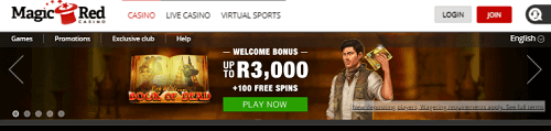MagicRed Casino Bonus